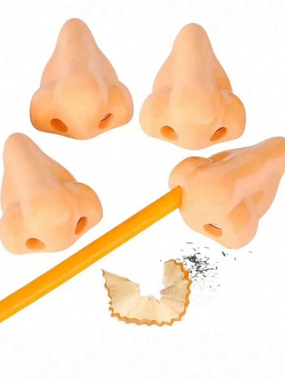 Kids' Nose Pencil Sharpener - Cream Novelty Accessory